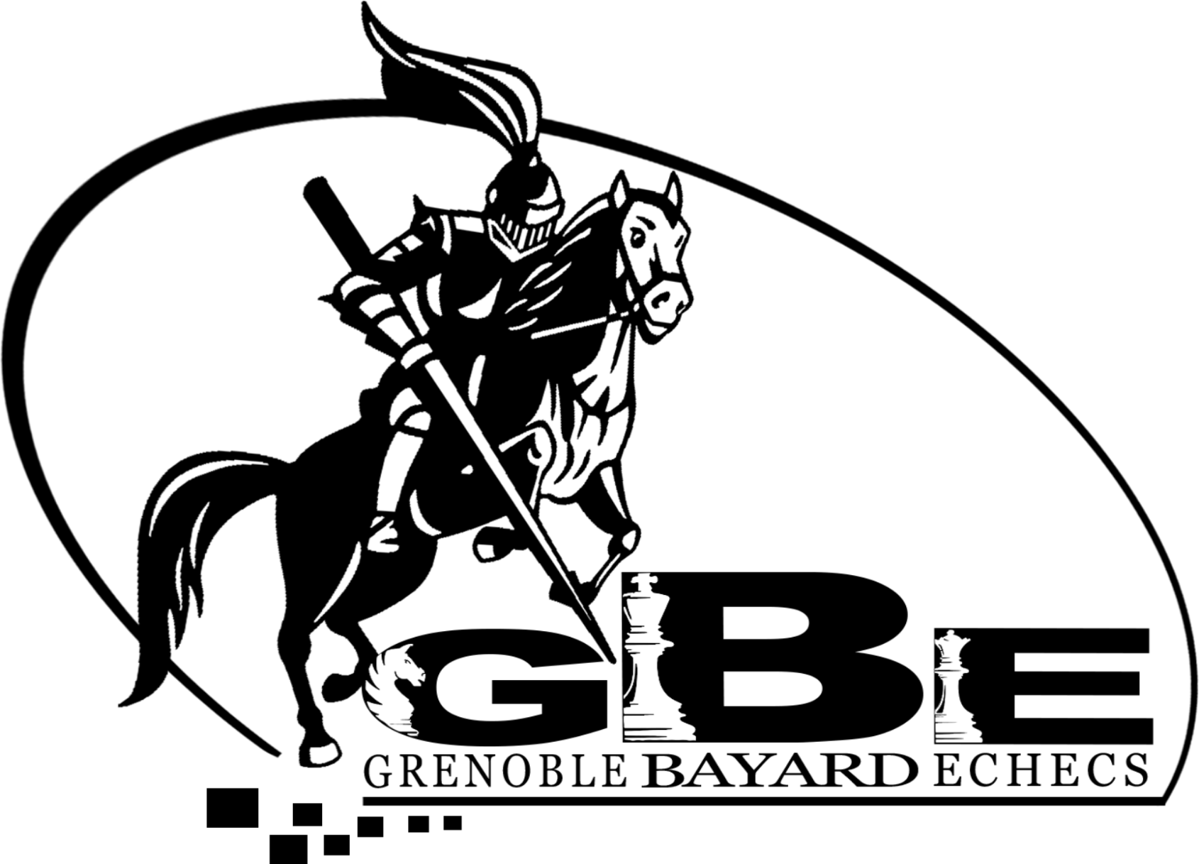 Logo Grenoble Bayard Échecs